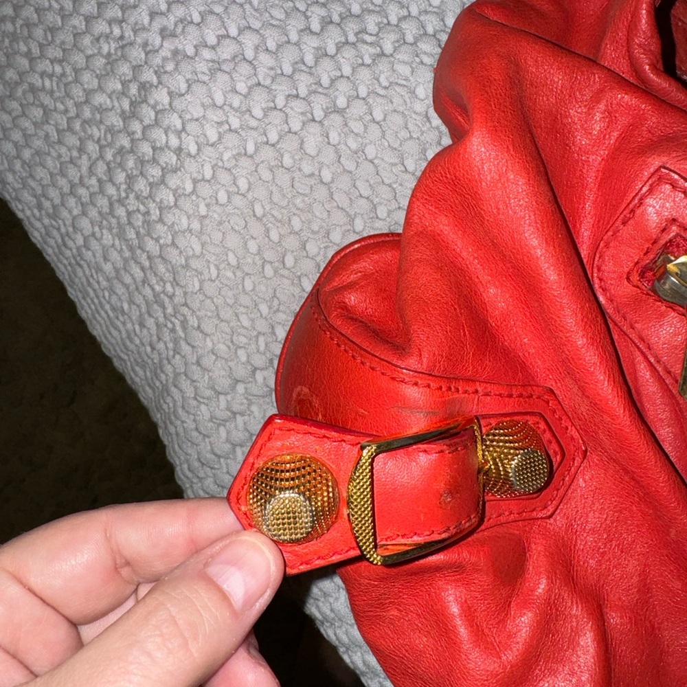 Balenciaga large leather tote bag - Picture 9 of 10